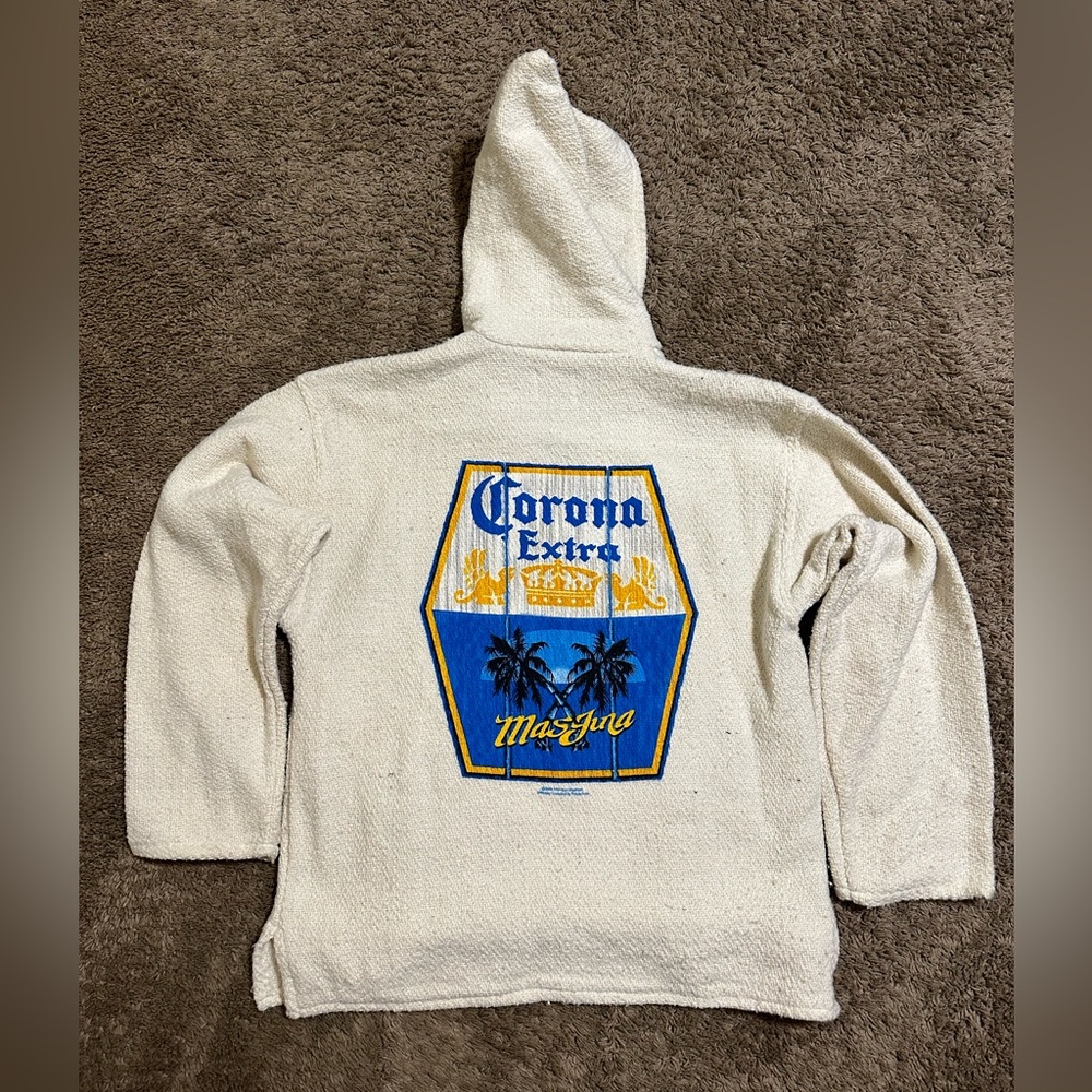 Vintage Earth Ragz Corona Extra “heavy duty” hoodie 2003 size XL